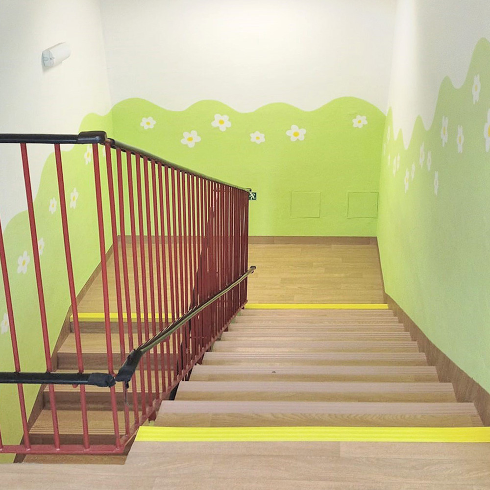 Schodiště původní stav před realizací Lokki